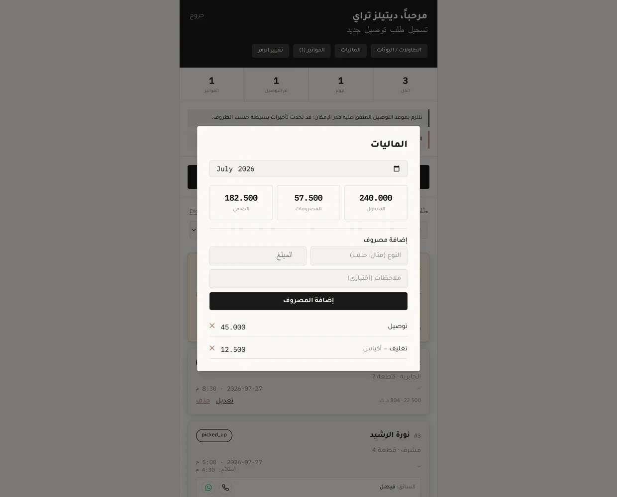 الماليات